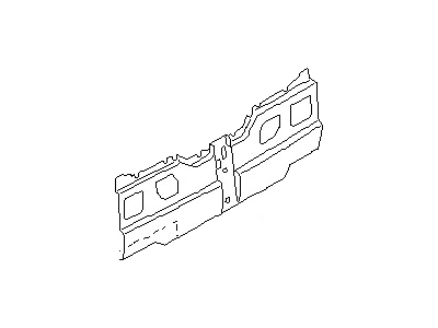 Nissan 84905-71A00 Finisher-Trunk Rear