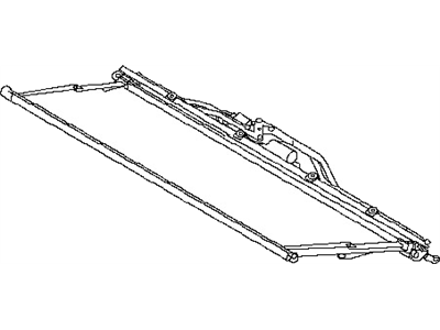 Nissan 97580-9N00A Shade Assy-Rear Window