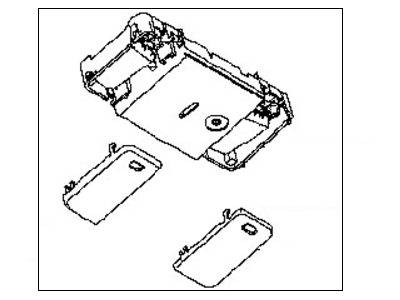 Nissan 26430-ZW81A Lamp Assembly Map