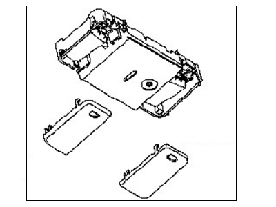 Nissan 26430-EL01A Lamp Assembly-Map