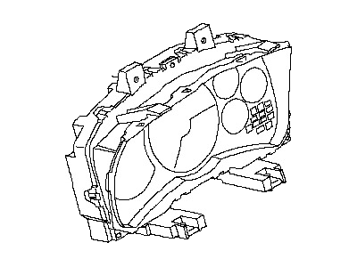 Nissan 24820-JF30A Speedometer Assembly