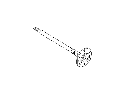 Nissan 38164-VE060 Shaft Rear Axle