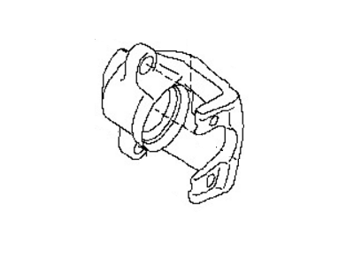 2014 Nissan Armada Brake Caliper - 44001-7S000