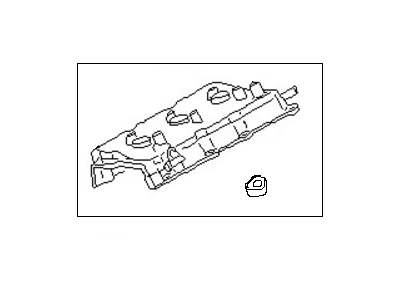 Nissan 13264-8J102 Cover Assy-Valve Rocker