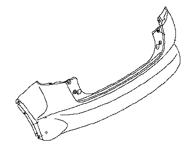 2011 Nissan Juke Bumper - 85022-1KA4H