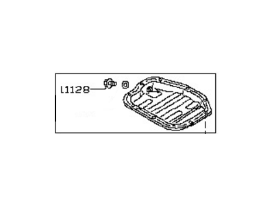 2014 Nissan Pathfinder Oil Pan - 11110-3KY1B