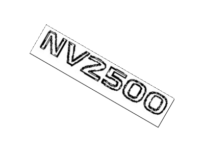 2020 Nissan NV Emblem - 93490-1PA3A