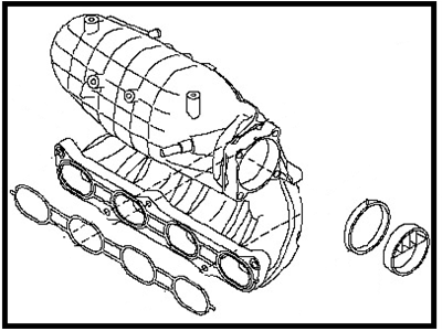 Nissan 14001-JG35A Manifold Assy-Intake