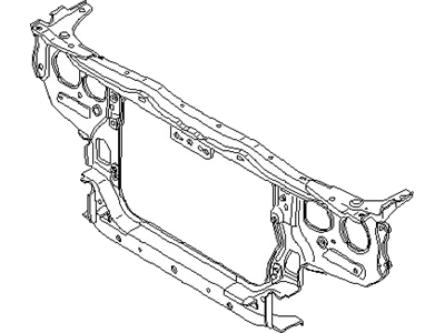 Nissan 62500-W2401 Support ASY Radiator