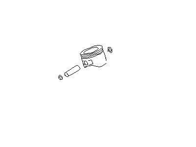 Nissan A2010-4W160 Piston,W/PIN