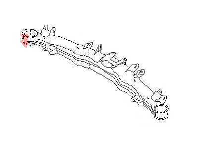 1984 Nissan 300ZX Rear Crossmember - 55401-01P20