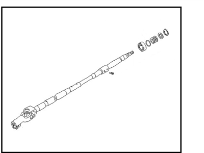 Nissan Datsun 310 Steering Column - 48805-M7002