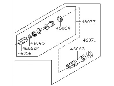 Nissan Master Cylinder Repair Kit - 46011-01A26