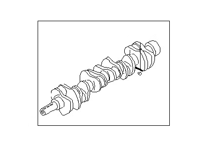 1982 Nissan Datsun 810 Crankshaft - 12201-W3180