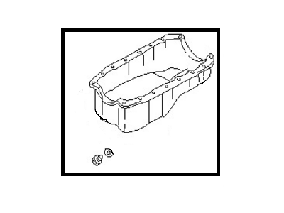 Nissan 11110-01E01 Pan Assy Oil