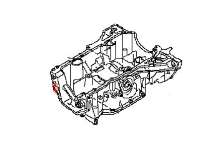 2019 Nissan Versa Note Oil Pan - 11110-3HC0A