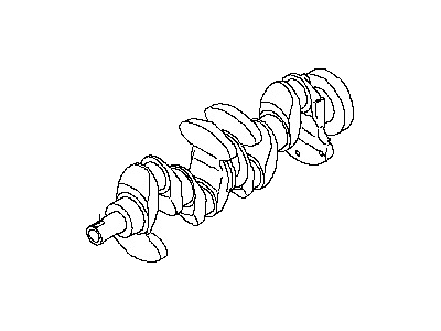 2005 Nissan Altima Crankshaft - 12201-AE003