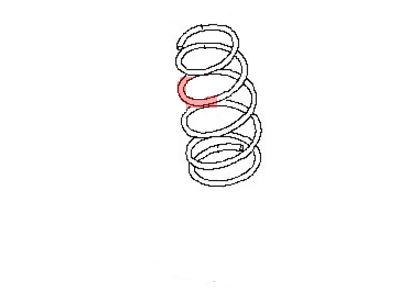 2009 Nissan Altima Coil Springs - 54010-JA80A