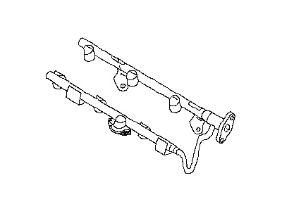 Nissan 17521-JA10A Pipe Assembly-Fuel