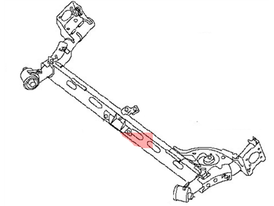 Nissan Sentra Axle Beam - 55501-5UD2B