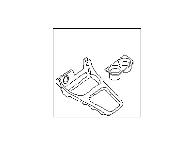 Nissan 96941-4Z860 FINISHER-Console Indicator