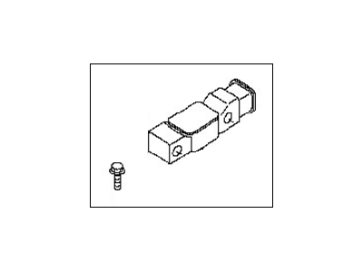 Nissan 98830-9BD8A Sensor-Side AIRBAG