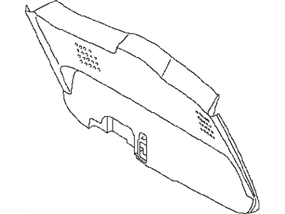 Nissan 90901-5Z000 Finisher-Back Door,Lower