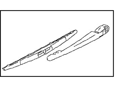 Nissan 28780-1FC0A Rear Window Wiper Arm Assembly