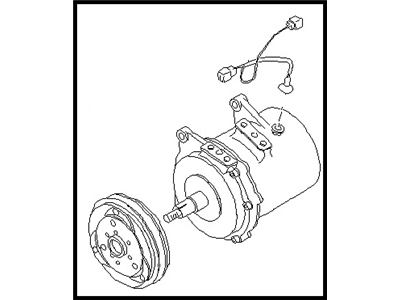 1992 Nissan Stanza A/C Compressor - 92600-65E01