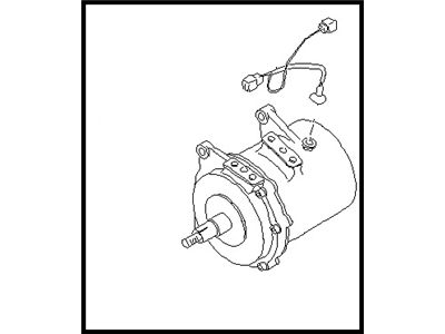 1992 Nissan Stanza A/C Compressor - 92610-65E00