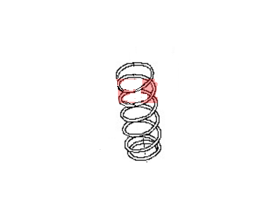 2010 Nissan Titan Coil Springs - 54010-ZR01A