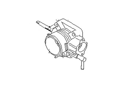 1993 Nissan Sentra Throttle Body - 16118-65Y02