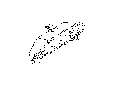 Nissan 24812-35F00 Housing-Meter Combination Upper