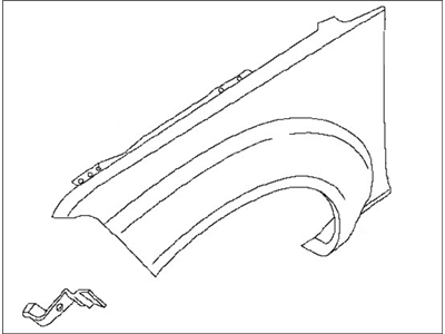 2009 Nissan Frontier Fender - 63100-EA530