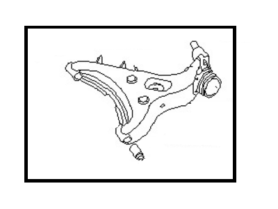 1983 Nissan 280ZX Control Arm - 55502-P9100