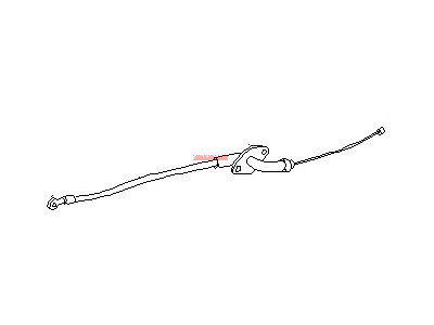 1987 Nissan 300ZX Parking Brake Cable - 36402-01P00