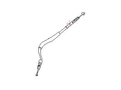 Nissan 36530-02P02 Cable-Brake Rear RH