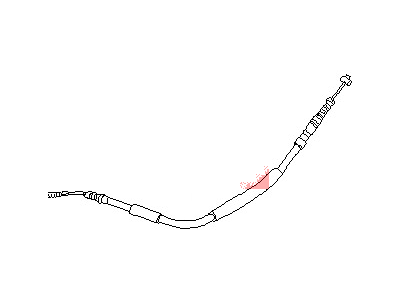 1987 Nissan 300ZX Parking Brake Cable - 36531-02P02