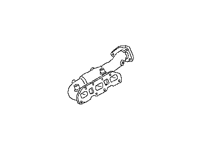 Nissan 14002-1PB1B Exhaust Manifold Passenger Side With Catalytic Converter