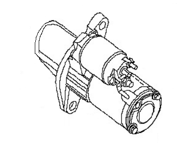 Nissan Maxima Starter Motor - 23300-9HP0B