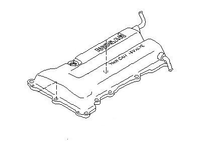 Nissan 13264-3Z001 Cover Assy-Valve Rocker