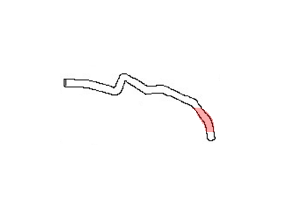 Nissan 49725-1AA2D Hose-Return,Power Steering