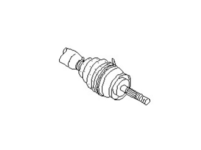 Nissan Pulsar NX Axle Shaft - 39100-11A00