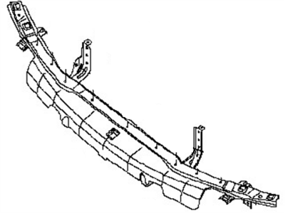 Nissan 62290-ZQ00A Retainer-Front Bumper,Upper