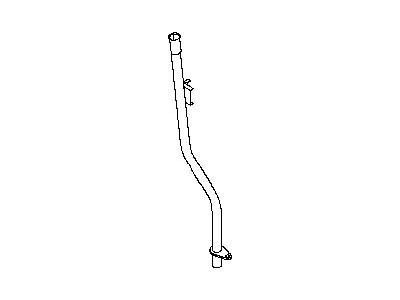 Nissan 31080-CA00A Pipe Assy-Oil Charging