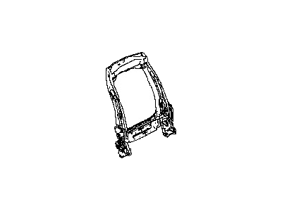 Nissan 87604-1PA0A Frame & Device Assy-Front Seat Back,RH