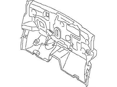 Nissan 67900-1FC0A INSULATOR Dash Center