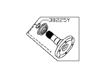 Nissan 38220-8S110 FLANGE Assembly Side