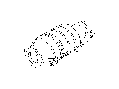 1996 Nissan Maxima Catalytic Converter - 20800-40U25