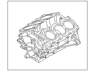 Nissan 10103-CD0M0 Engine Assy-Short